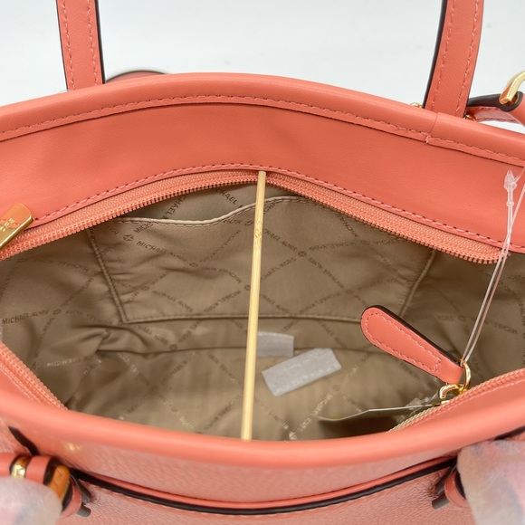 Michael Kors X Small Tote Crossbody Bag & MD ZA Card Case Wallet - Picture 8 of 11